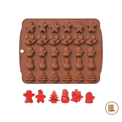 Moules chocolat | Motifs Noël - Minimaliste Lab