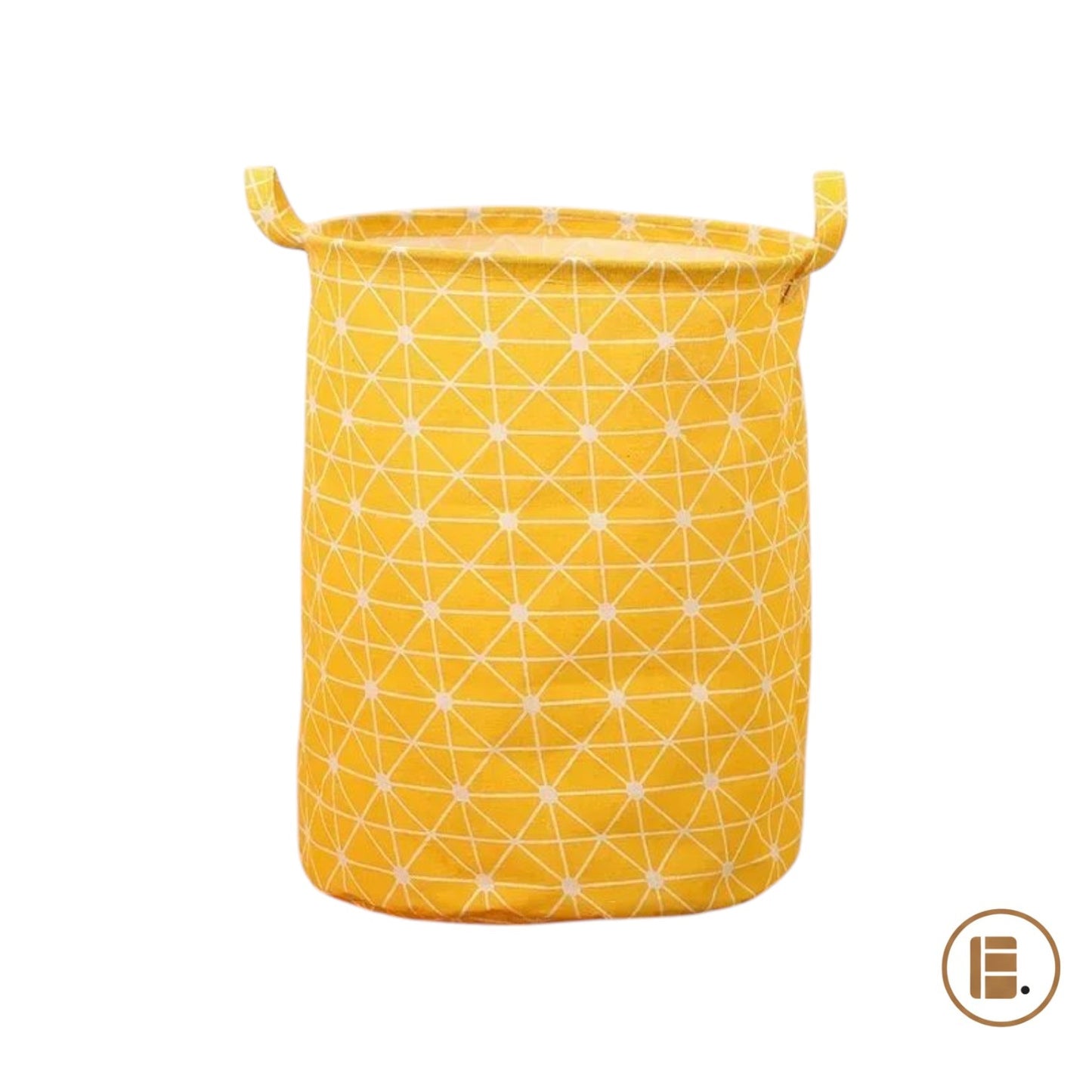panier à linge pratique et design tissu buanderie MinimalisteLab