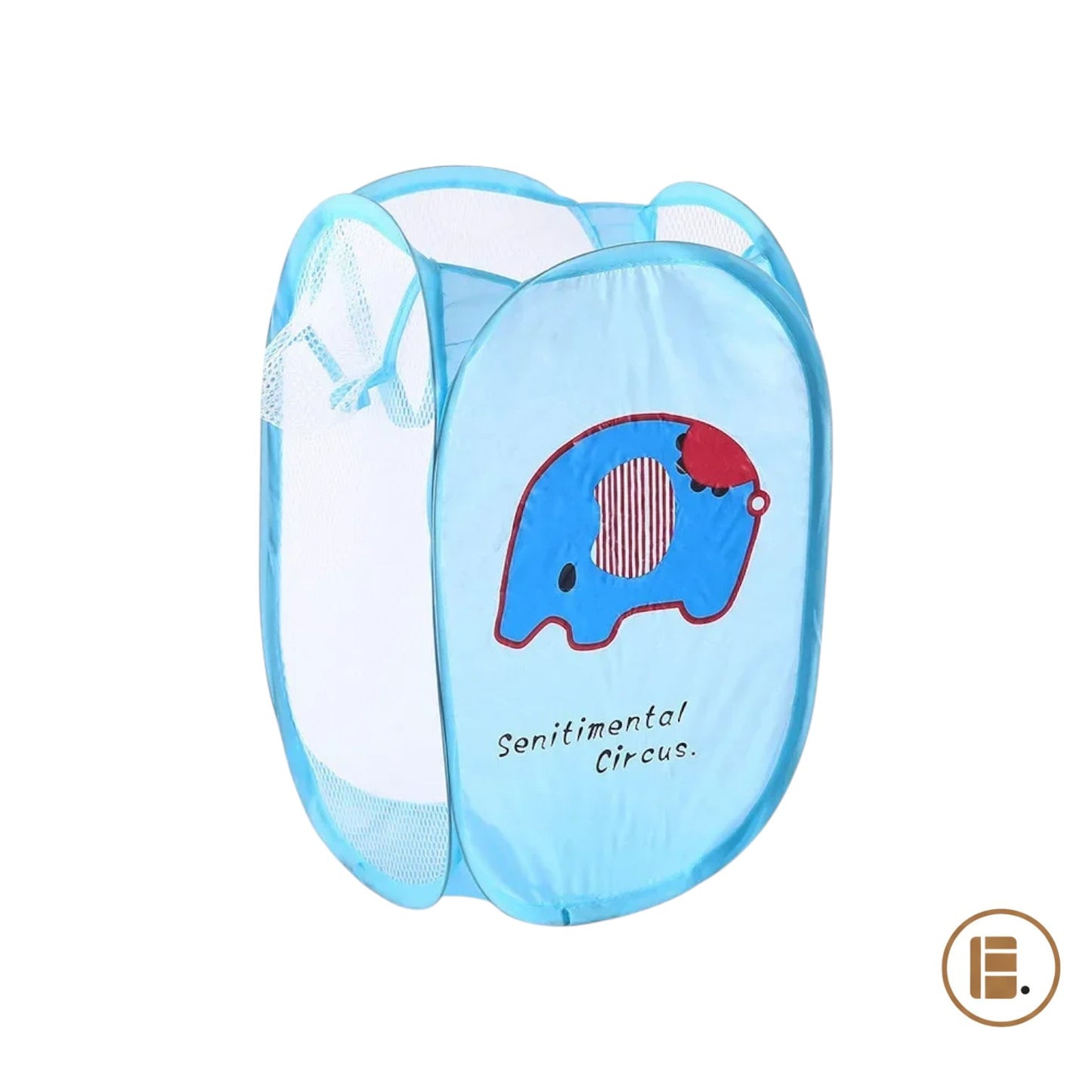 panier à linges sales pratique et design tissu buanderie MinimalisteLab