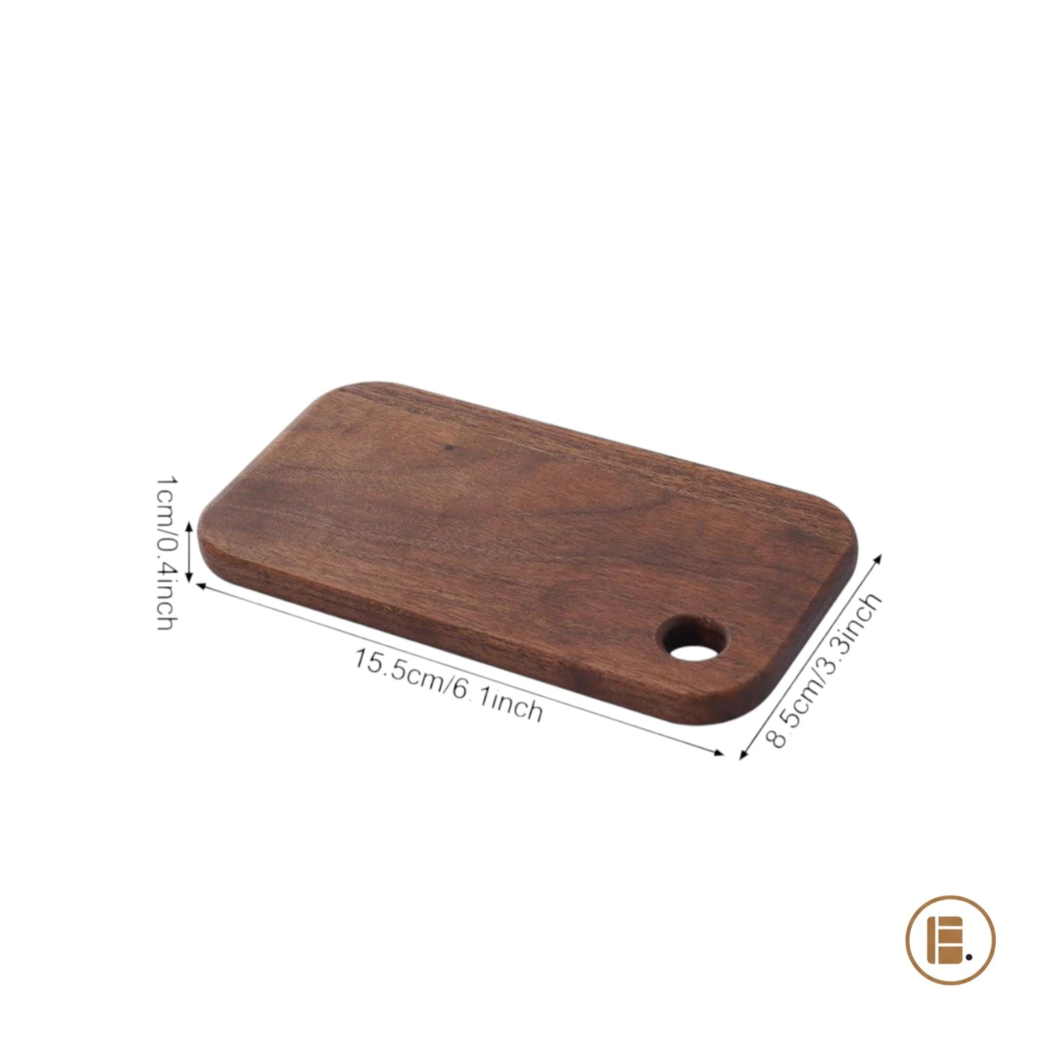 planche à découper bois artisanale durable petite taille MinimalisteLab