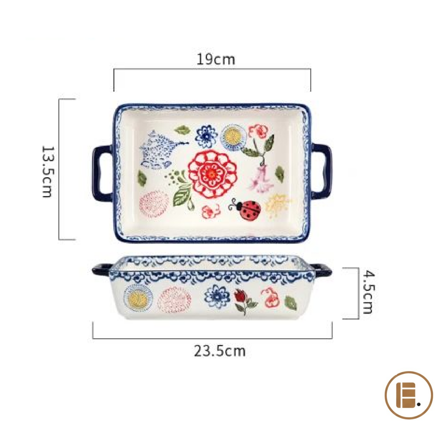 plat à four céramique élégant lave-vaisselle MinimalisteLab