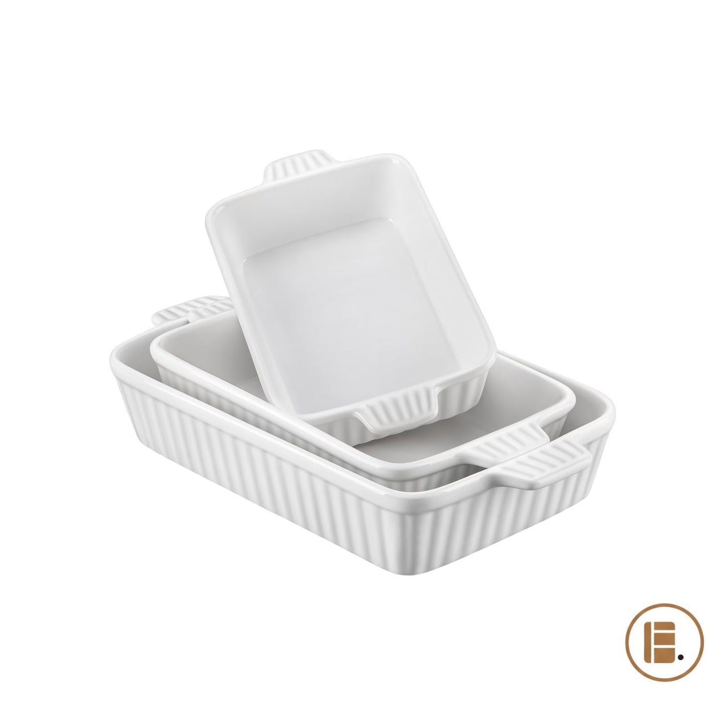 plat à four porcelaine élégance vue dessus MinimalisteLab