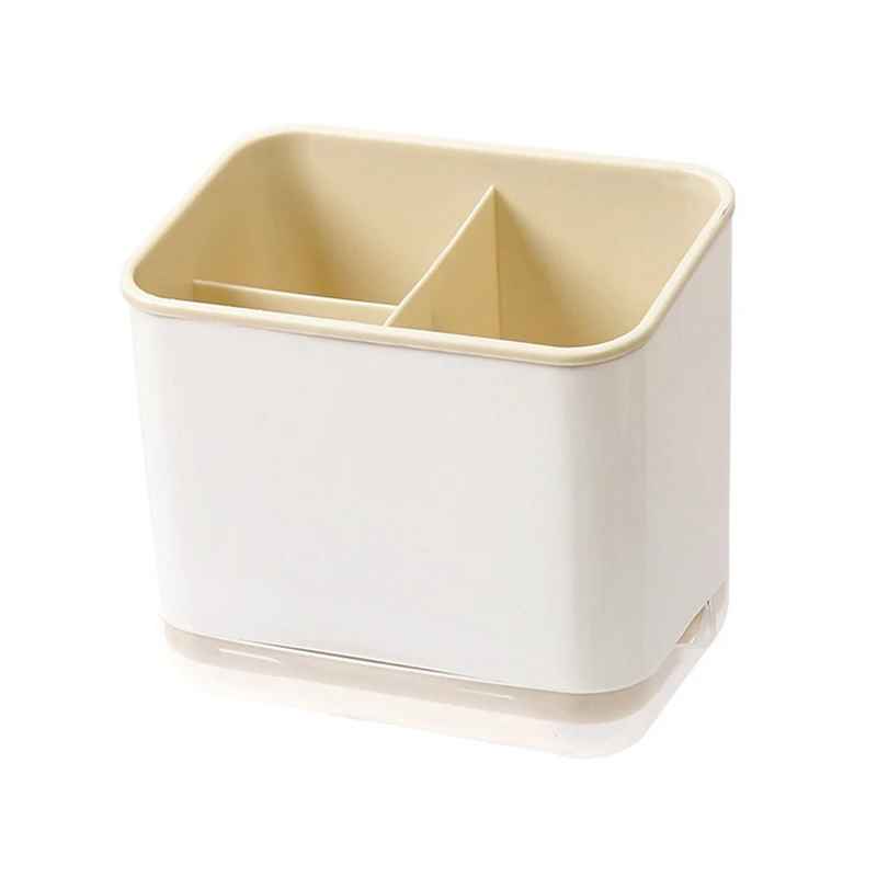 Range couvert | Élégant Blanc Gris Drainage