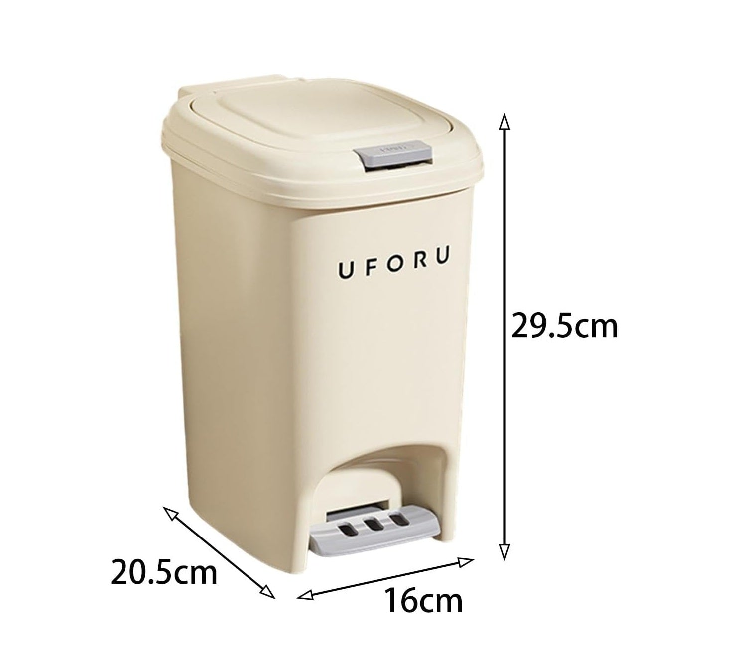 poubelle cuisine ouverture automatique 8L dimensions MinimalisteLab