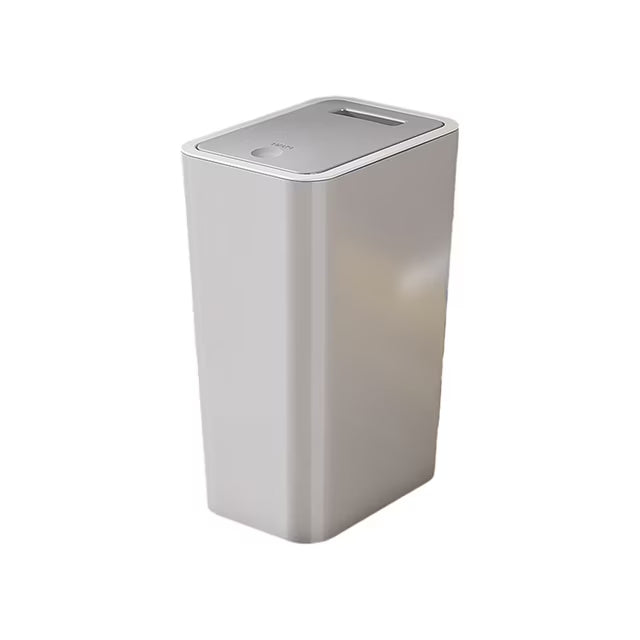 poubelle cuisine design ergonomique gris MinimalisteLab