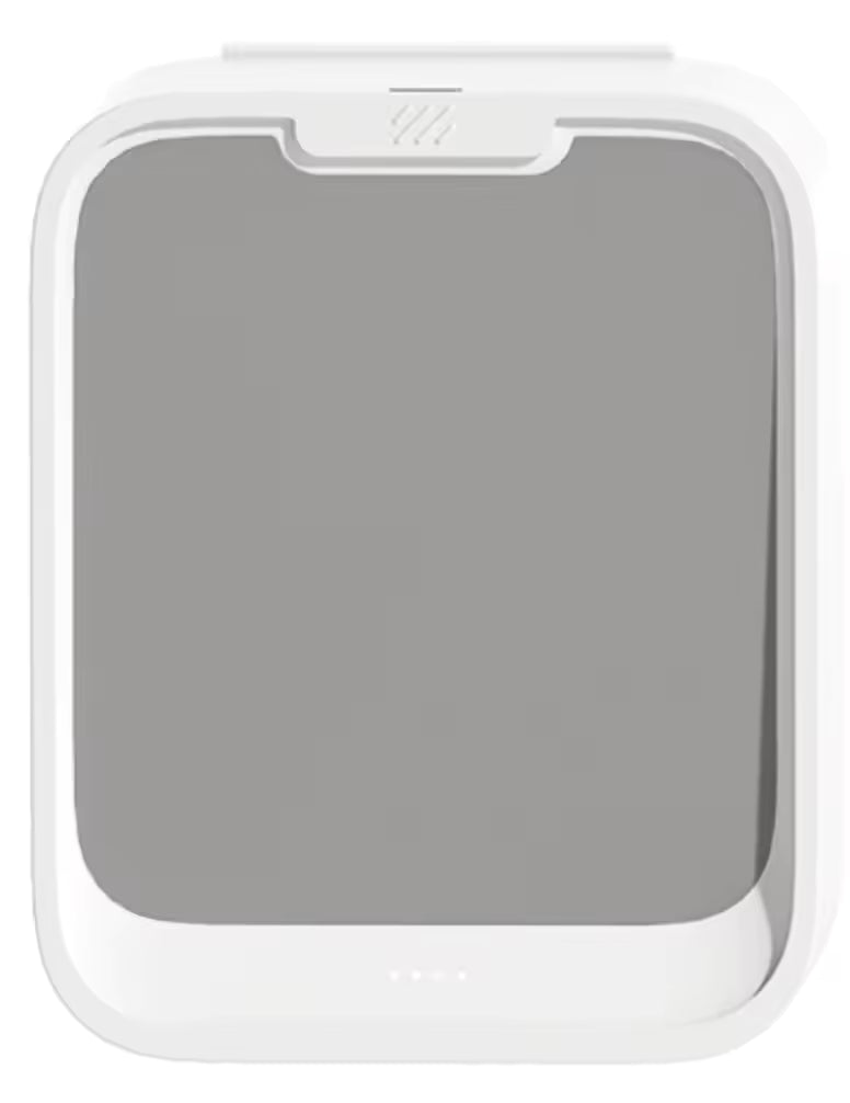 poubelle murale gain de place gris MinimalisteLab