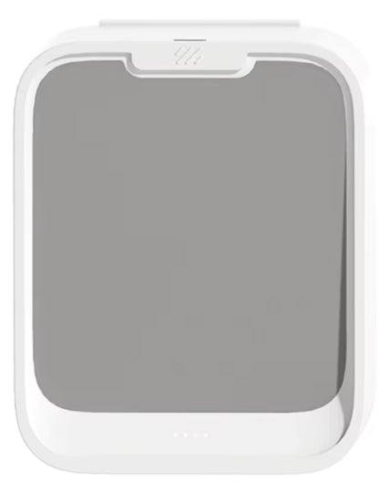 poubelle murale gain de place gris MinimalisteLab