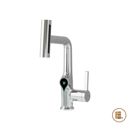 robinet cuisine design premium argent MinimalisteLab