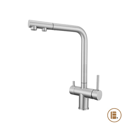 robinet cuisine design optimal argent MinimalisteLab