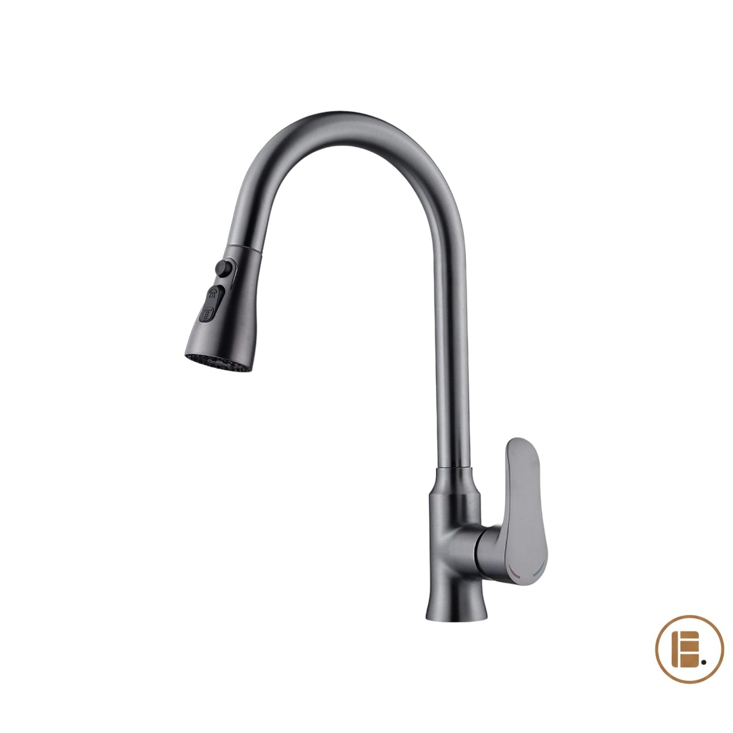 Robinet cuisine | Design Éco Économie d'Eau Chromé