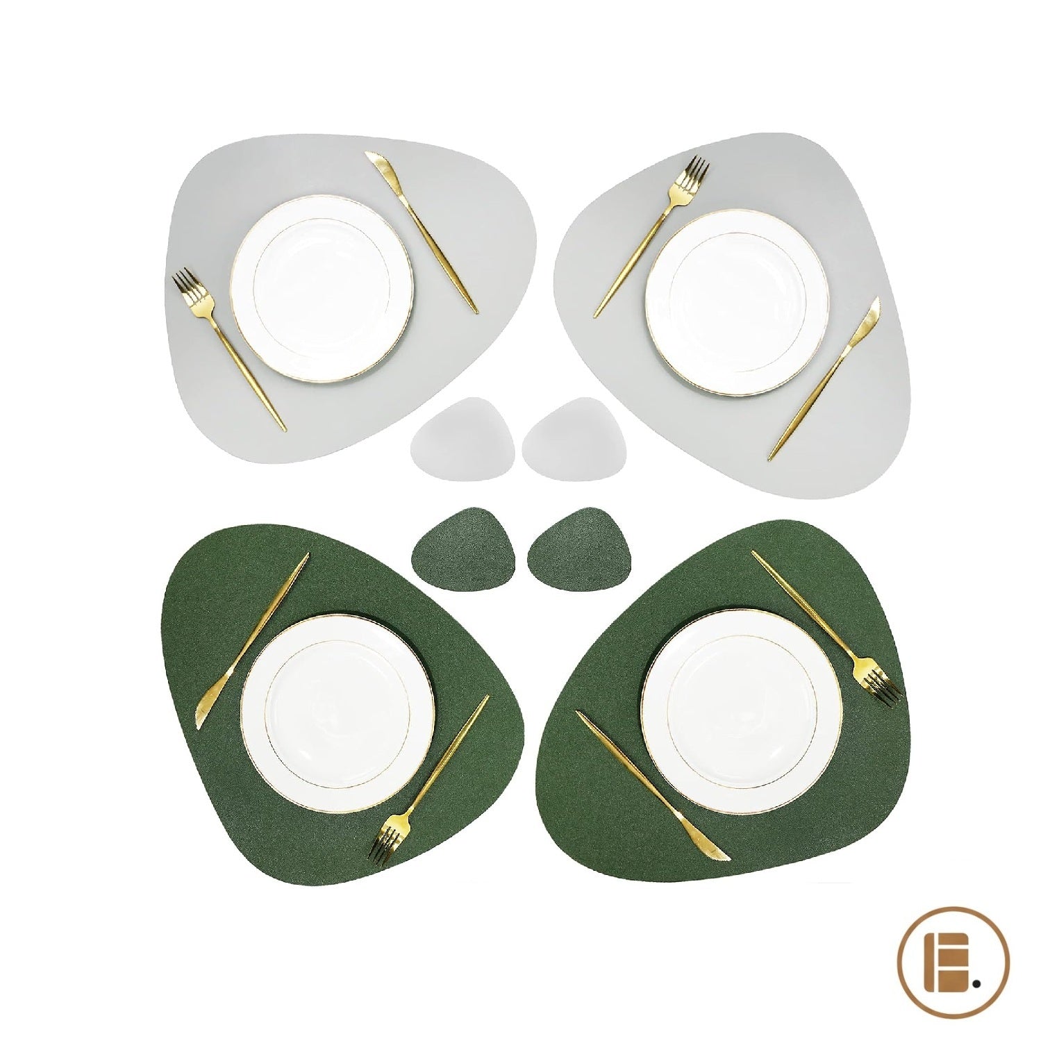 sets de table élégants premium couleur 3 MinimalisteLab