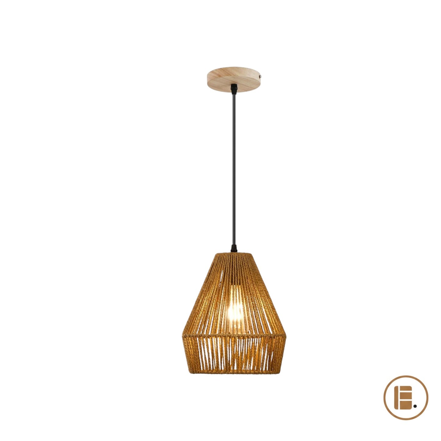 Suspension luminaire | Rotin Bohème