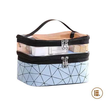 grande trousse de toilette spacieuse pratique poches zippées MinimalisteLab