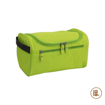 trousse de toilette voyage compact ouverte compartiments MinimalisteLab
