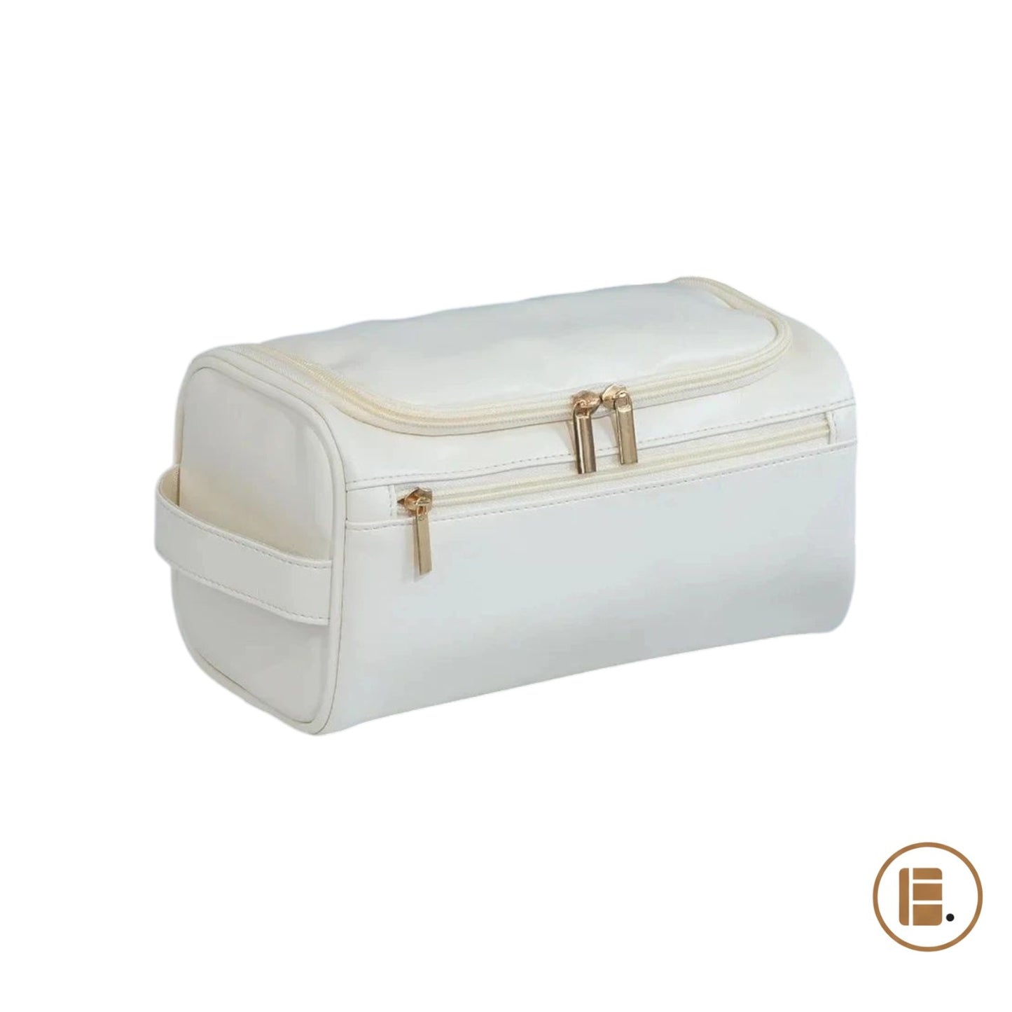trousse de toilette voyage pratique ouverte compartiments MinimalisteLab