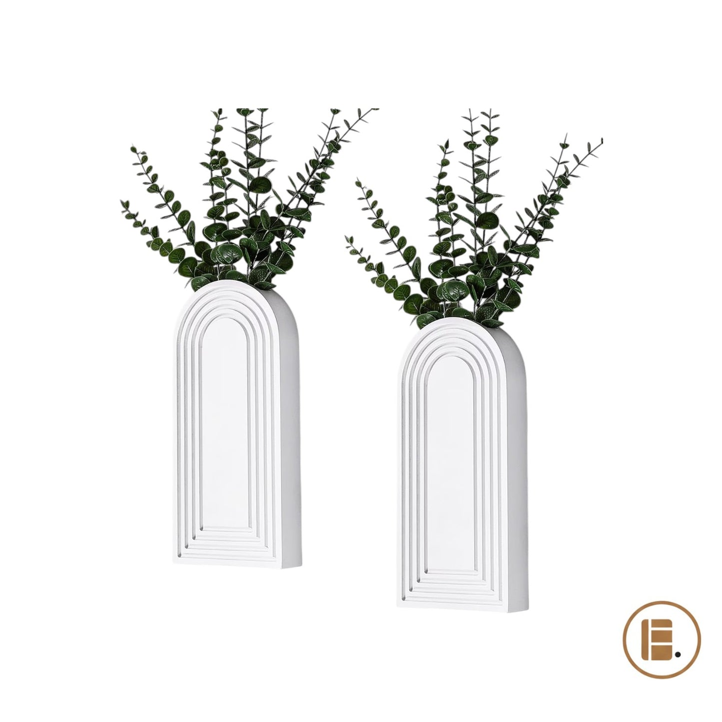 vase mural design coloris salon MinimalisteLab