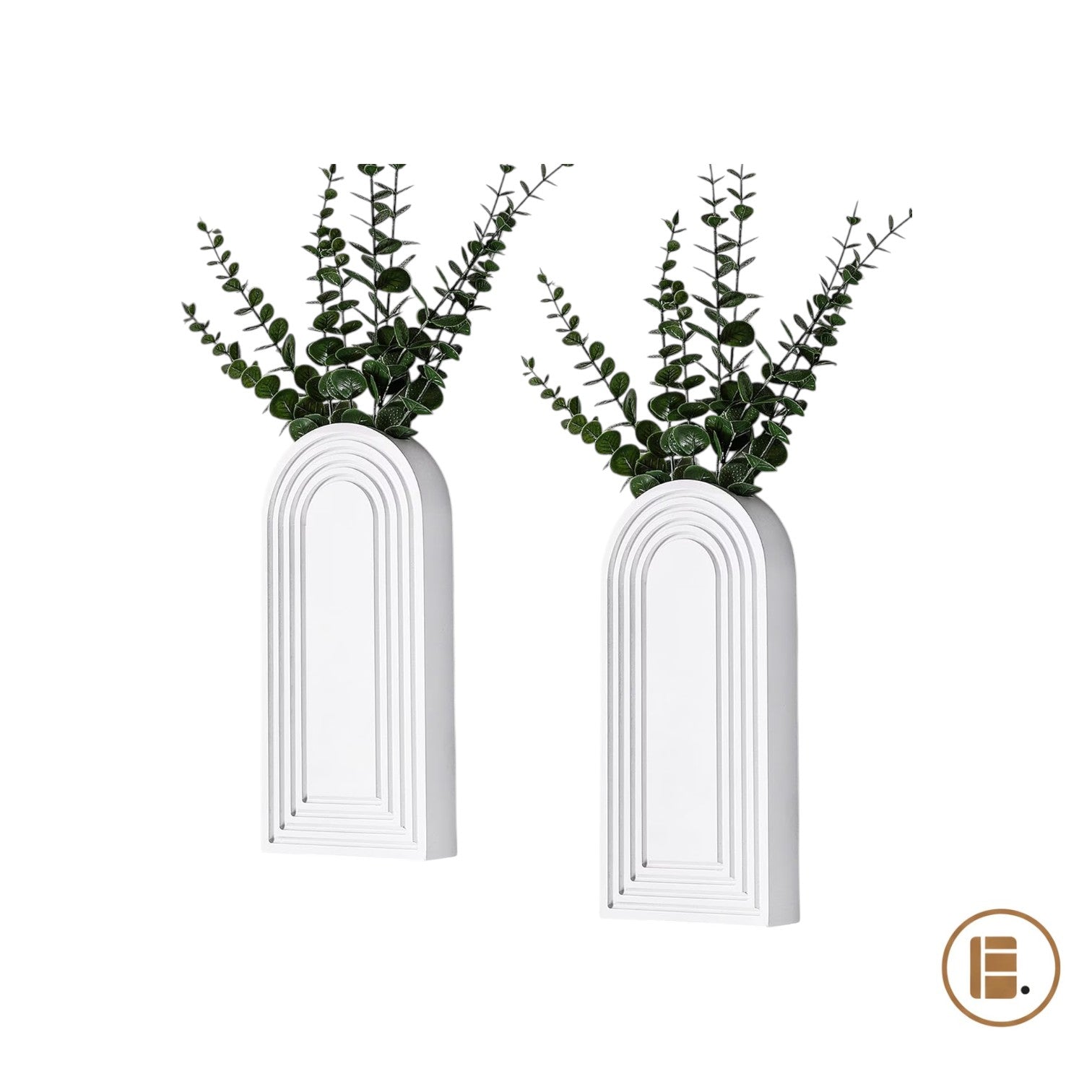 vase mural design coloris salon MinimalisteLab