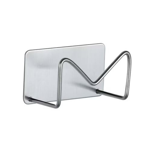 porte éponge évier argent pratique séchant MinimalisteLab