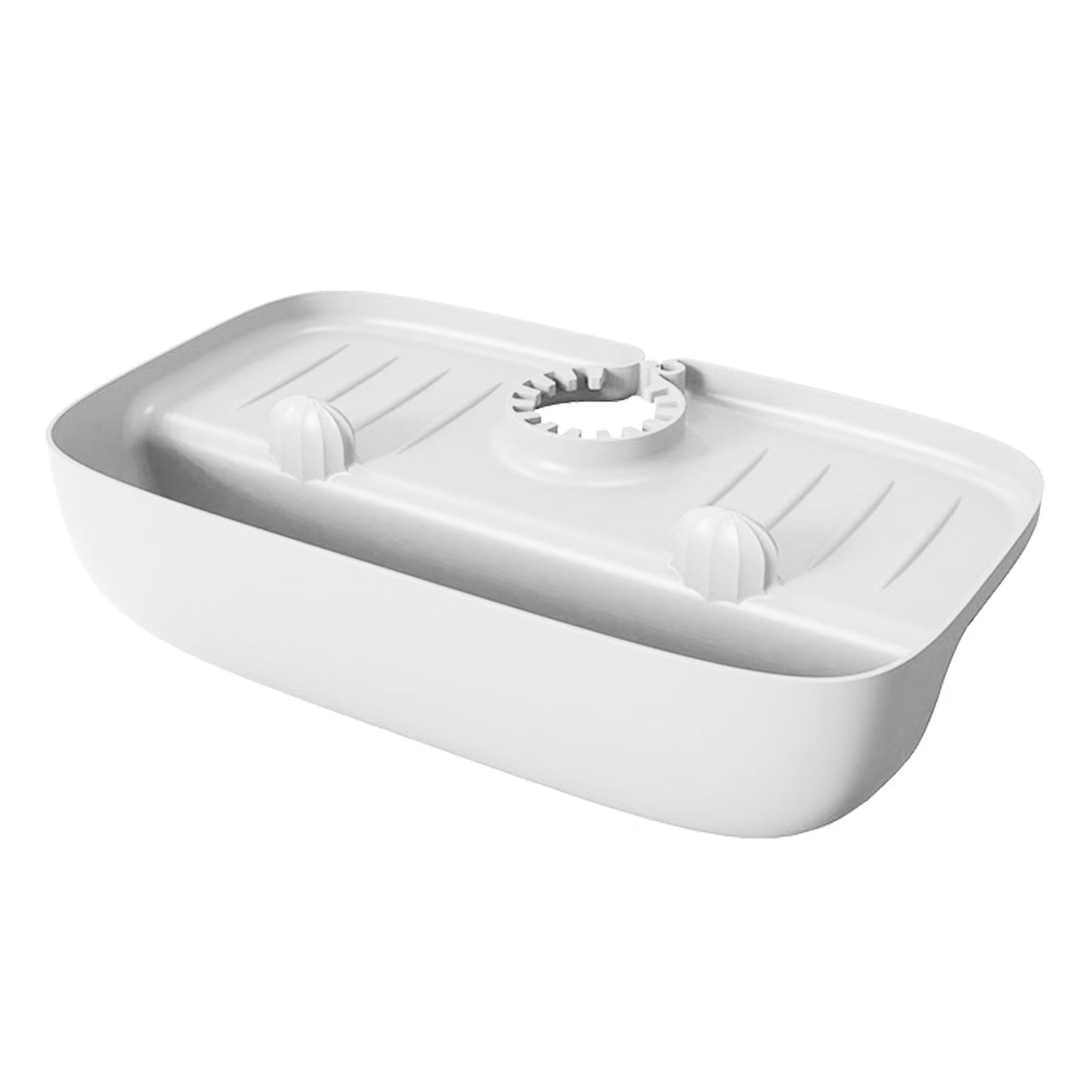 porte éponge organisateur cuisine blanc évier MinimalisteLab