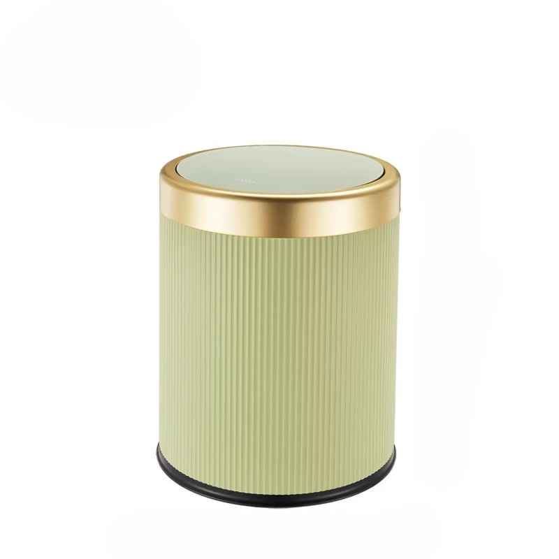 poubelle cuisine ouverture automatique vert MinimalisteLab