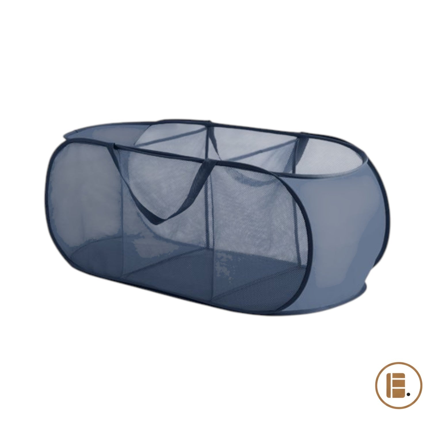 panier à linge design pratique tissu buanderie MinimalisteLab