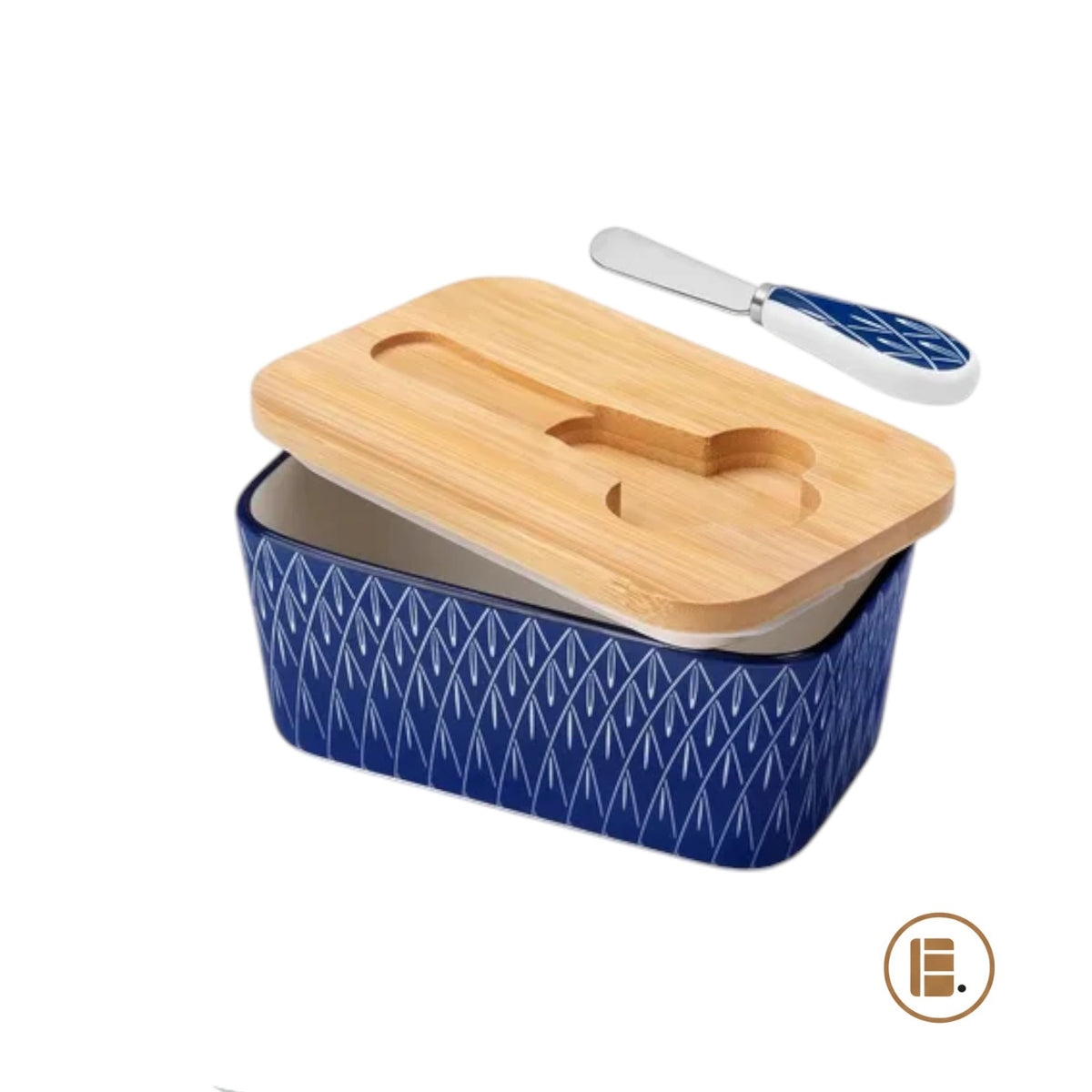 Beurrier | Céramique Bleue - Minimaliste Lab