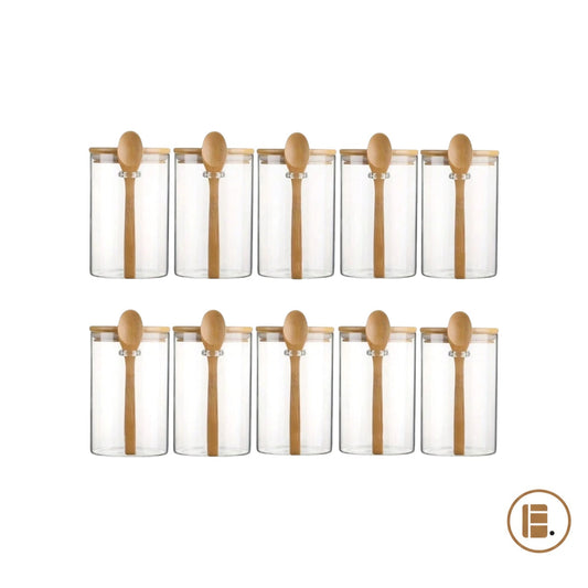 Boite de conservation alimentaire | Hermétique Verre - Minimaliste Lab