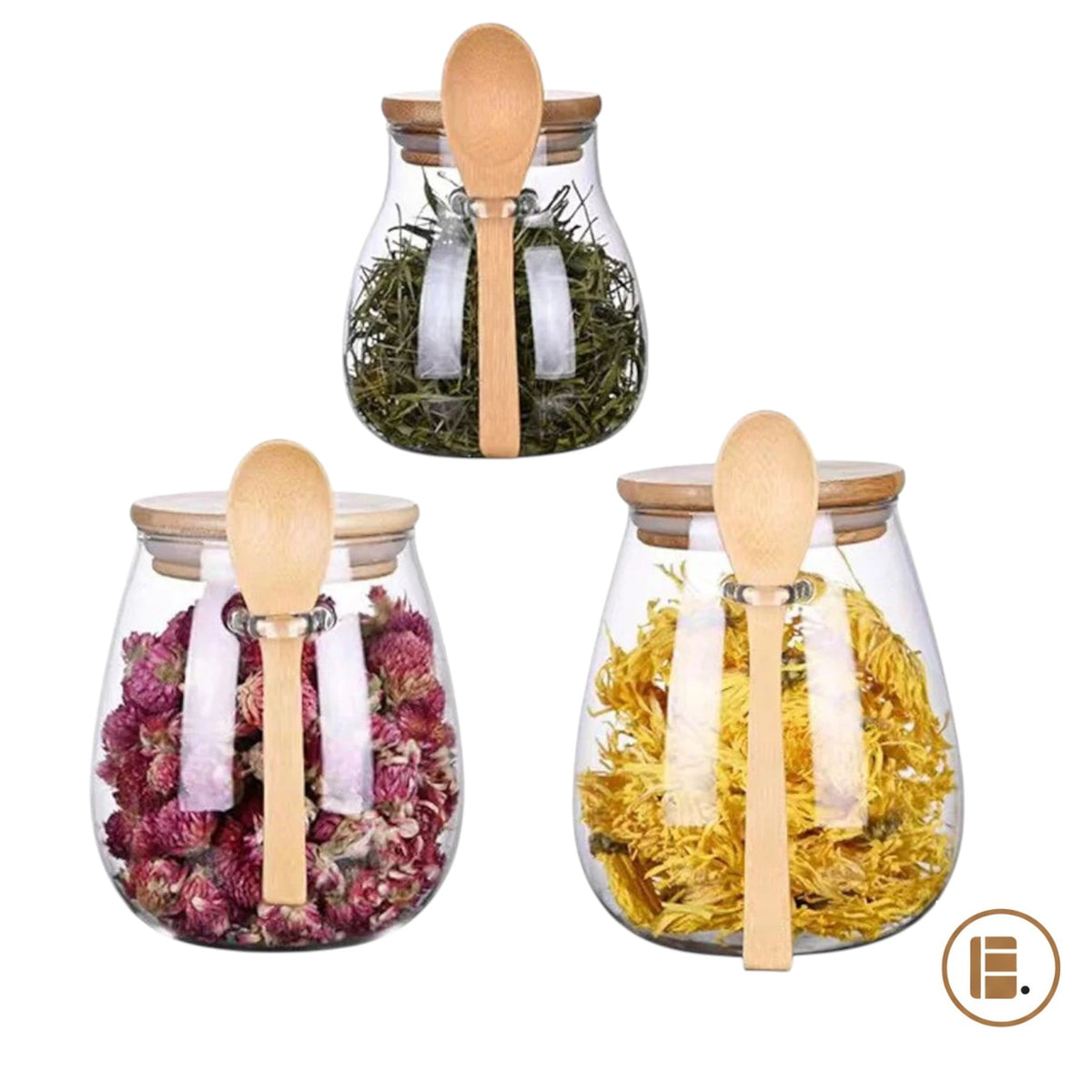 Boite de conservation alimentaire | Verre Bambou - Minimaliste Lab