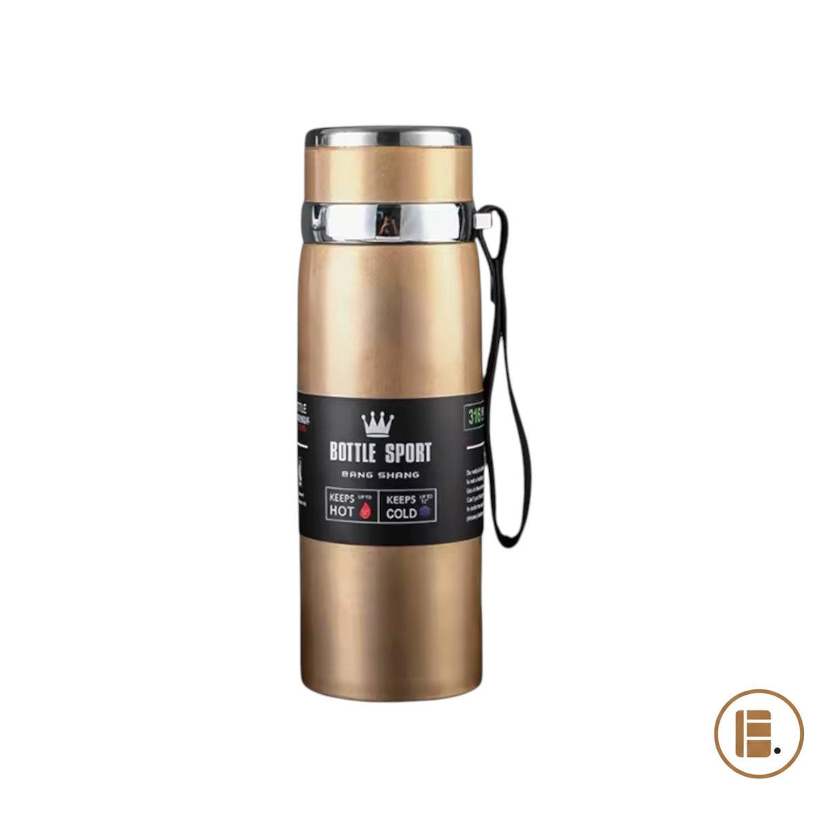 Bouteille isotherme | ThermoPure - Minimaliste Lab
