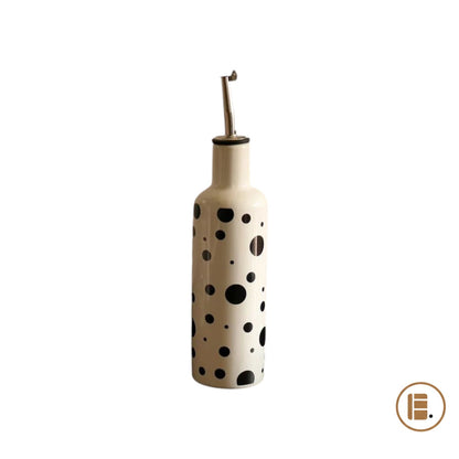 Bouteille pour huile | Porcelaine Florale