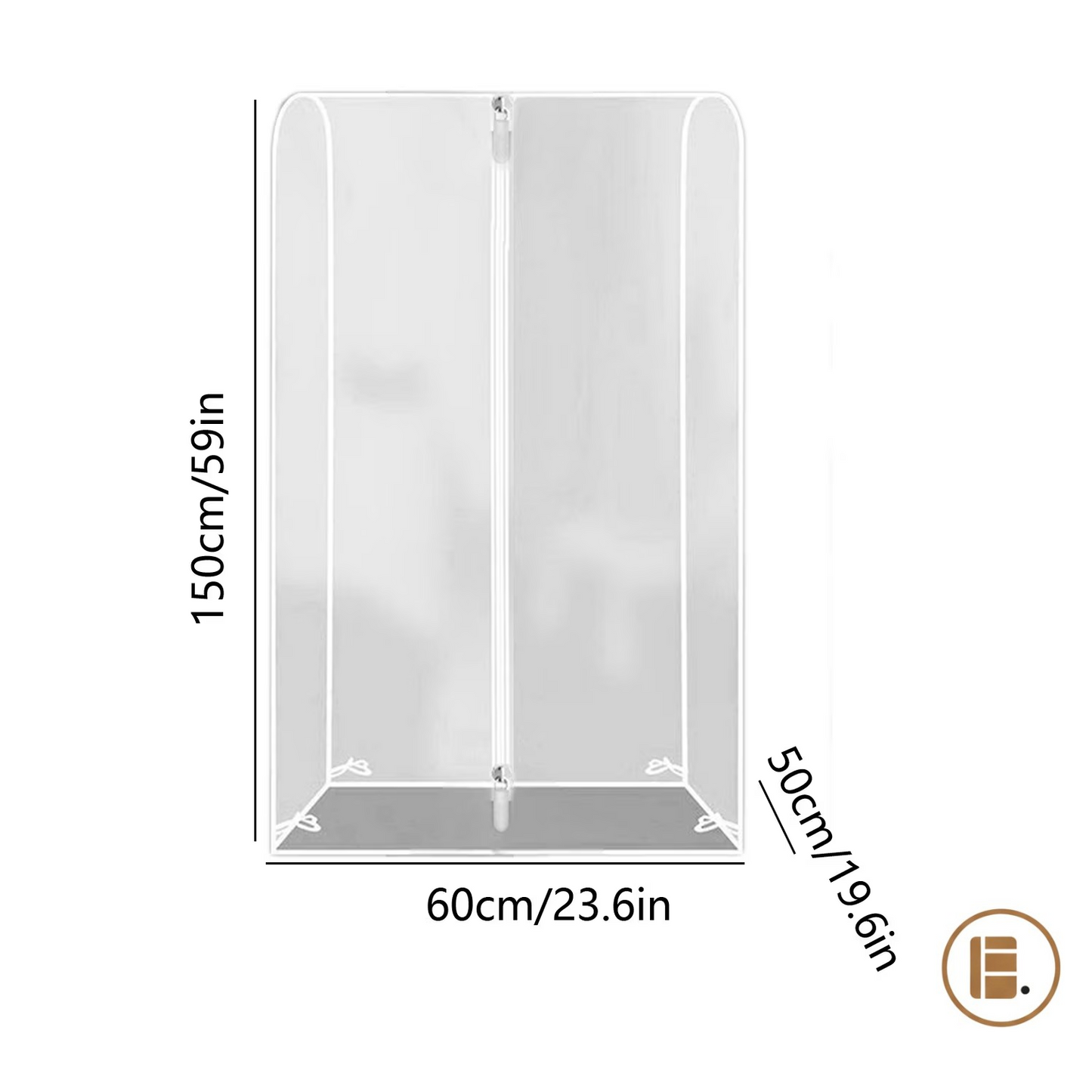 Housse pour vetement | Anti-Poussière Durable Dressing Propre