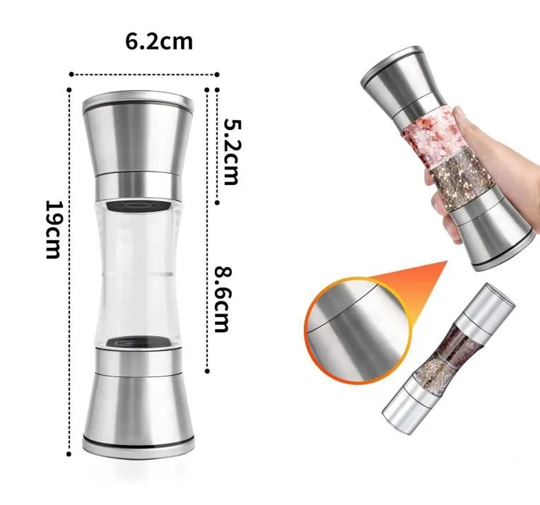 moulin à poivre broyage réglable dimensions MinimalisteLab