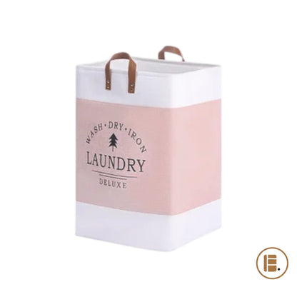 panier à linge design pratique tissu buanderie MinimalisteLab