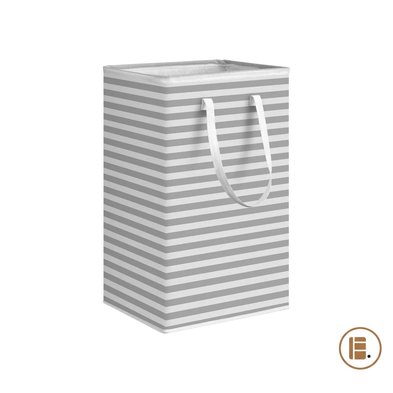 panier à linge design pratique tissu buanderie MinimalisteLab