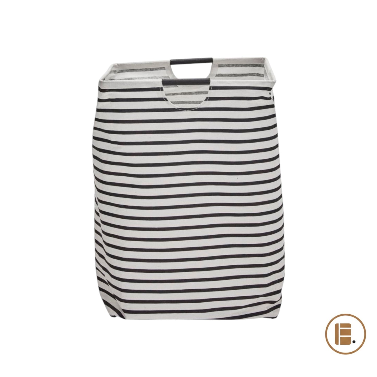 panier à linge pratique et design tissu buanderie MinimalisteLab
