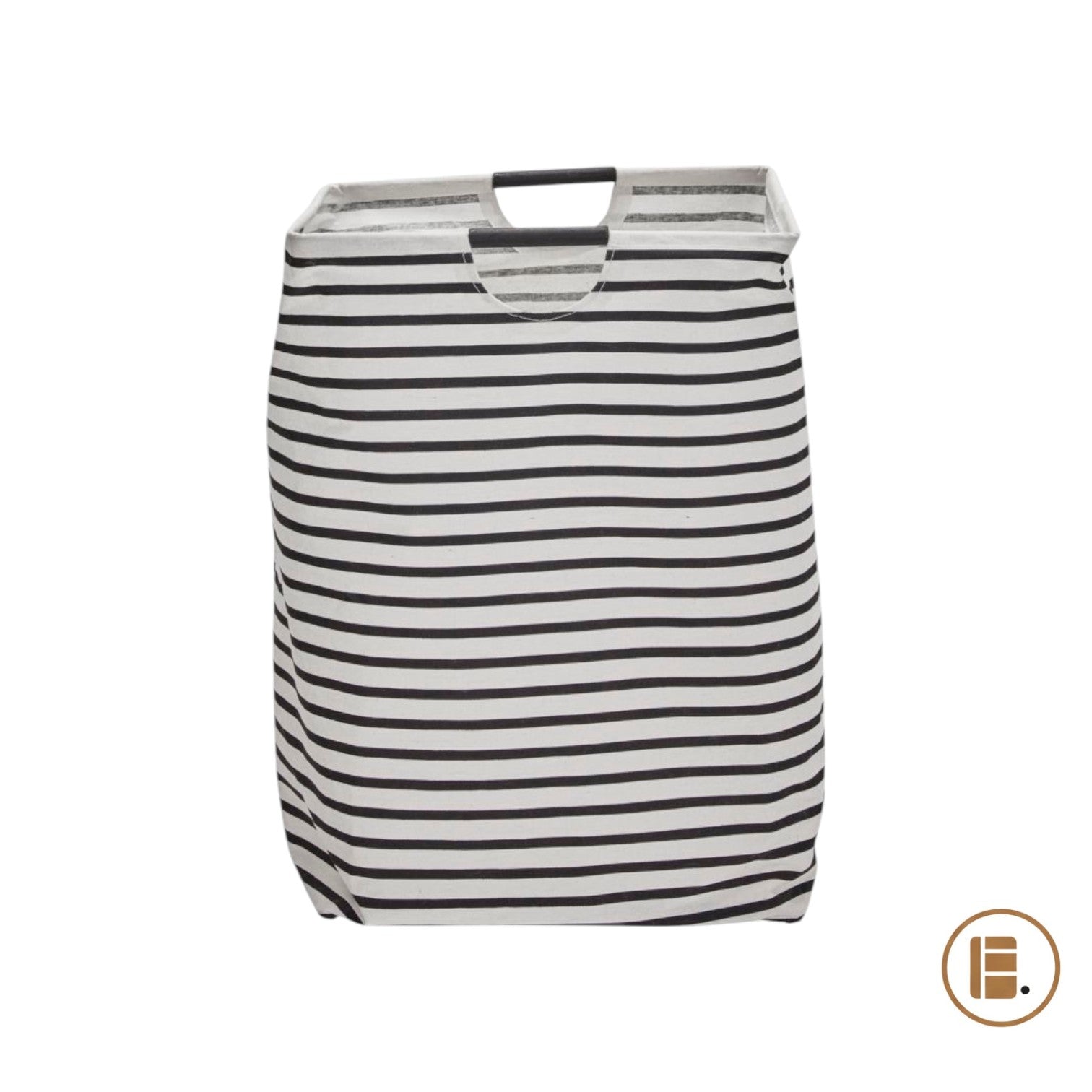 panier à linge pratique et design tissu buanderie MinimalisteLab
