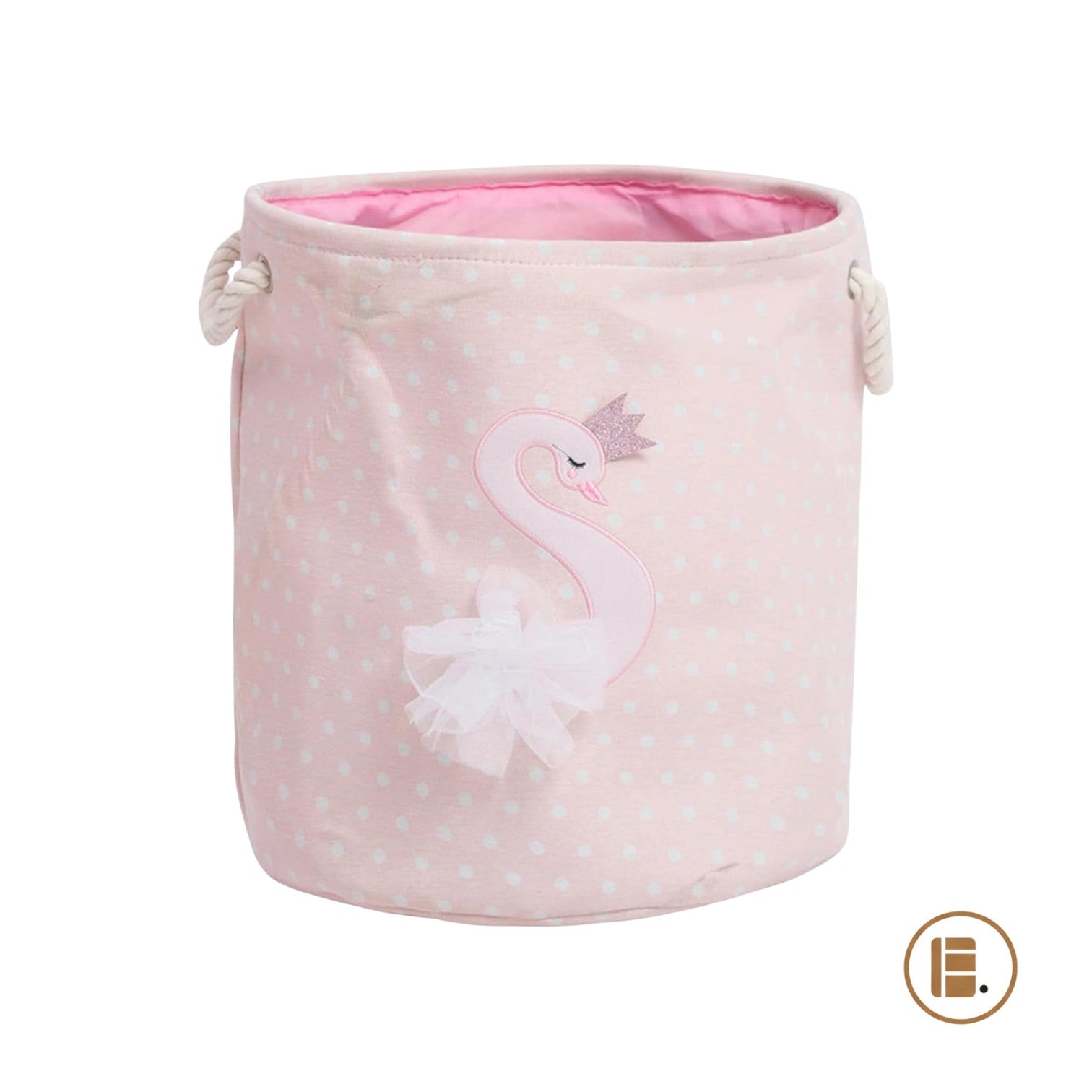 panier à linge design pratique tissu buanderie MinimalisteLab