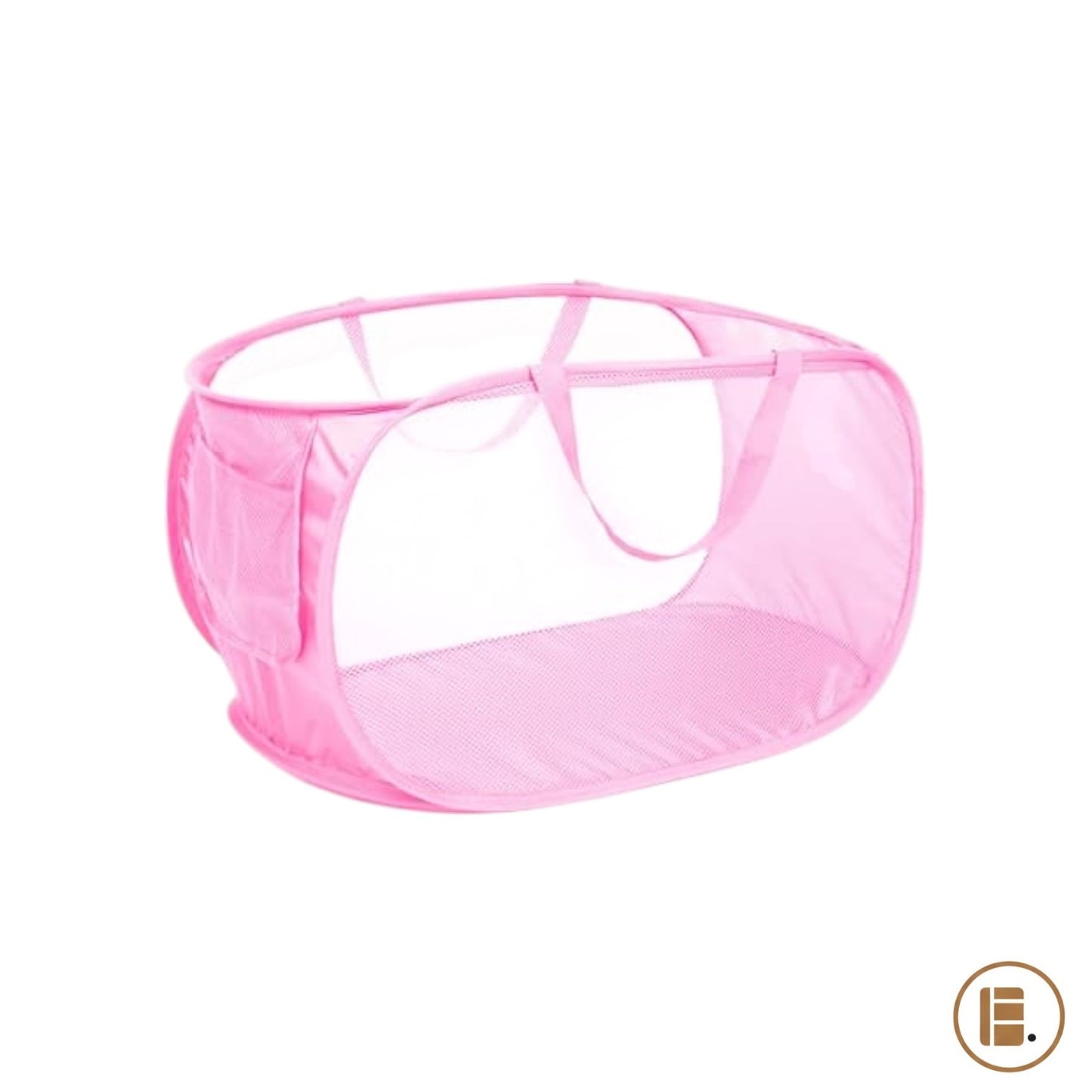 panier à linge design pratique tissu buanderie MinimalisteLab