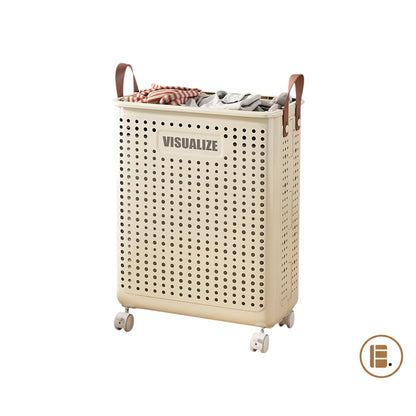 panier à linge pliable gain de place buanderie MinimalisteLab