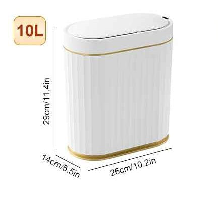 poubelle automatique silencieuse sans contact 10L MinimalisteLab