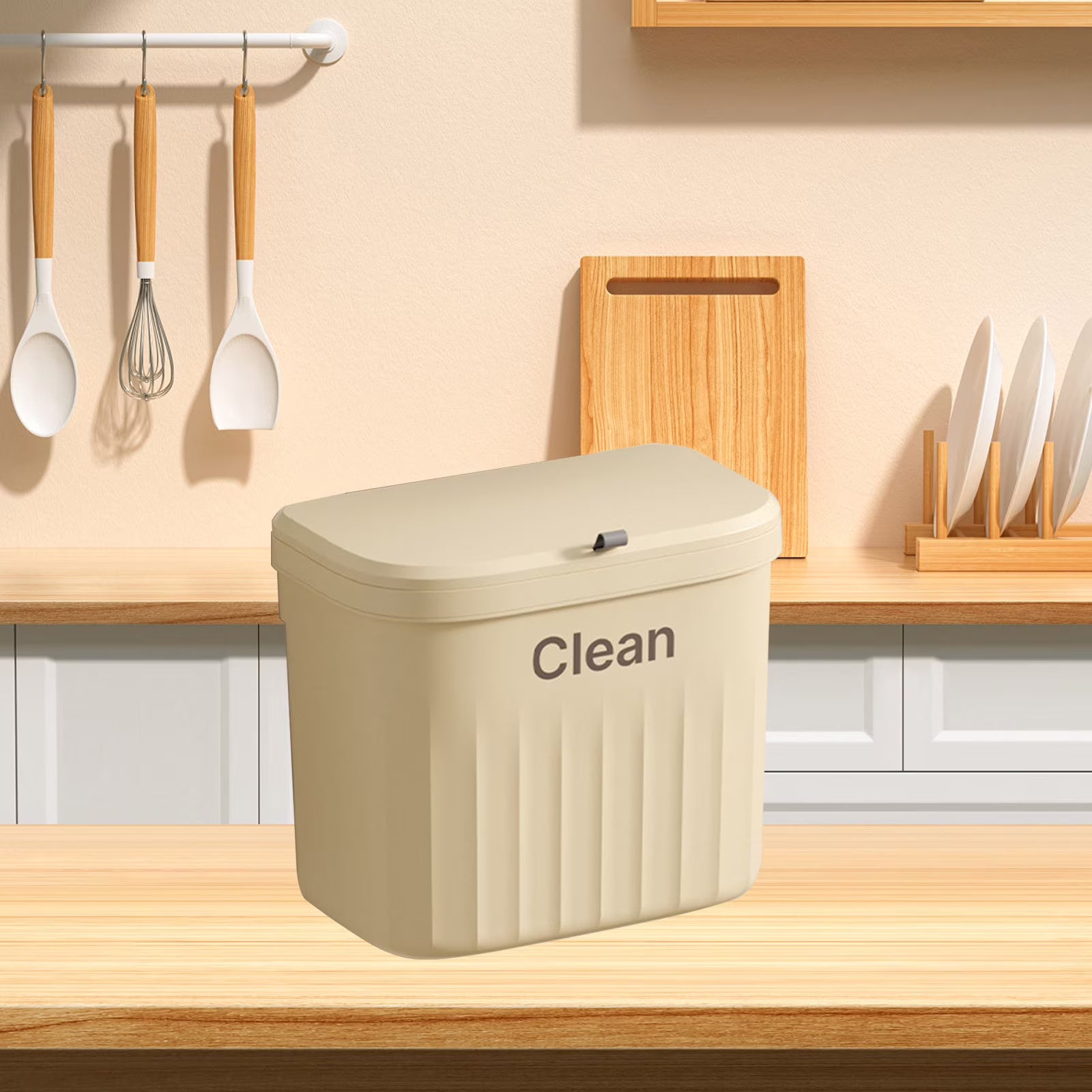 poubelle sous évier lifestyle cuisine MinimalisteLab