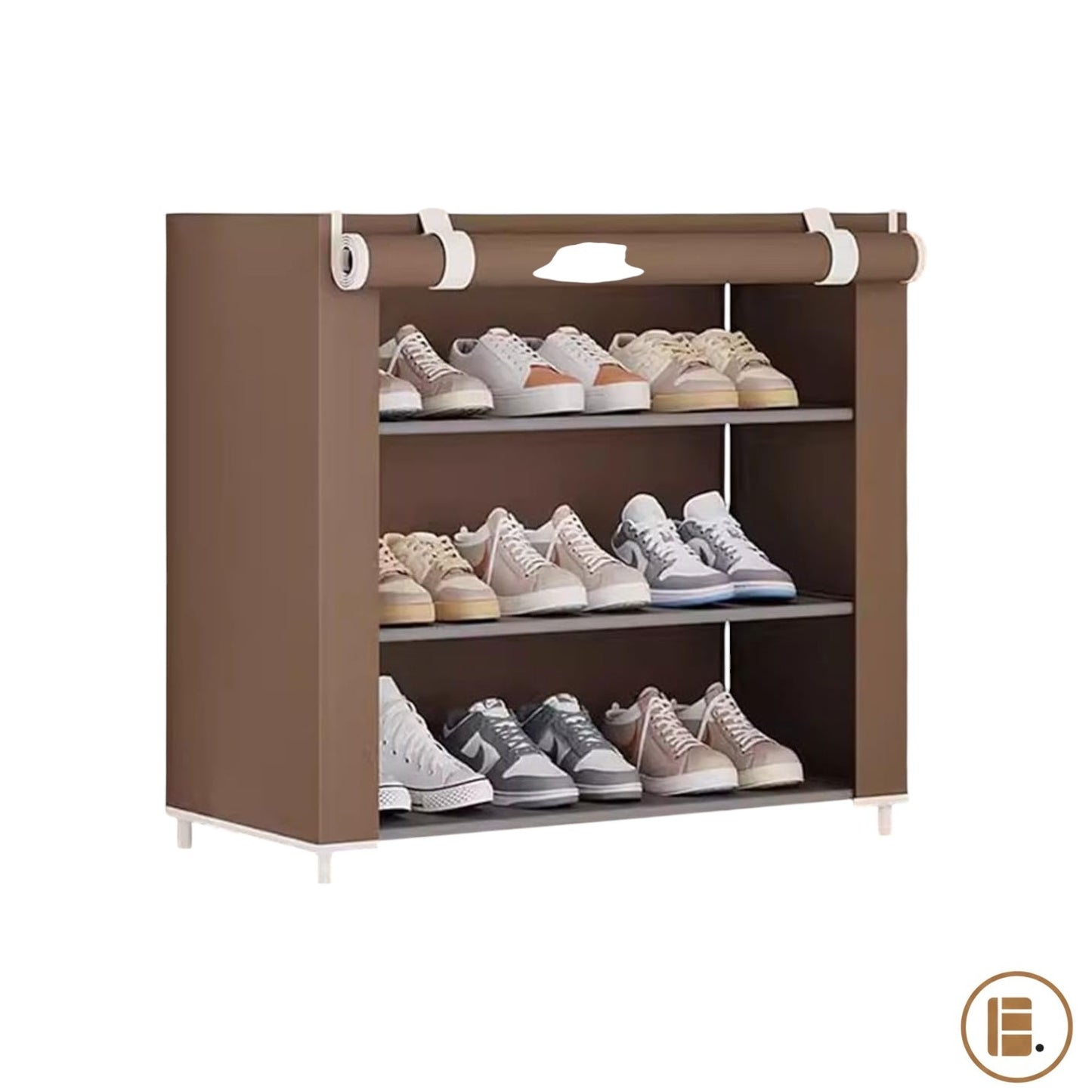 étagère chaussures 30 paires modulable entrée MinimalisteLab
