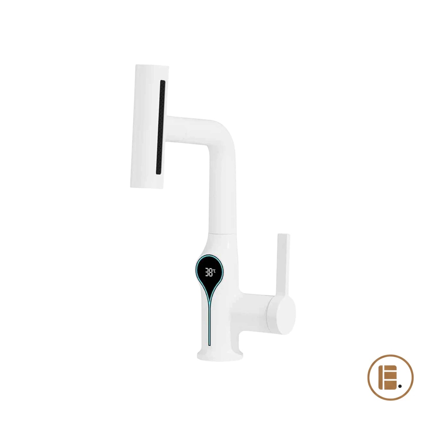 robinet cuisine design premium blanc MinimalisteLab