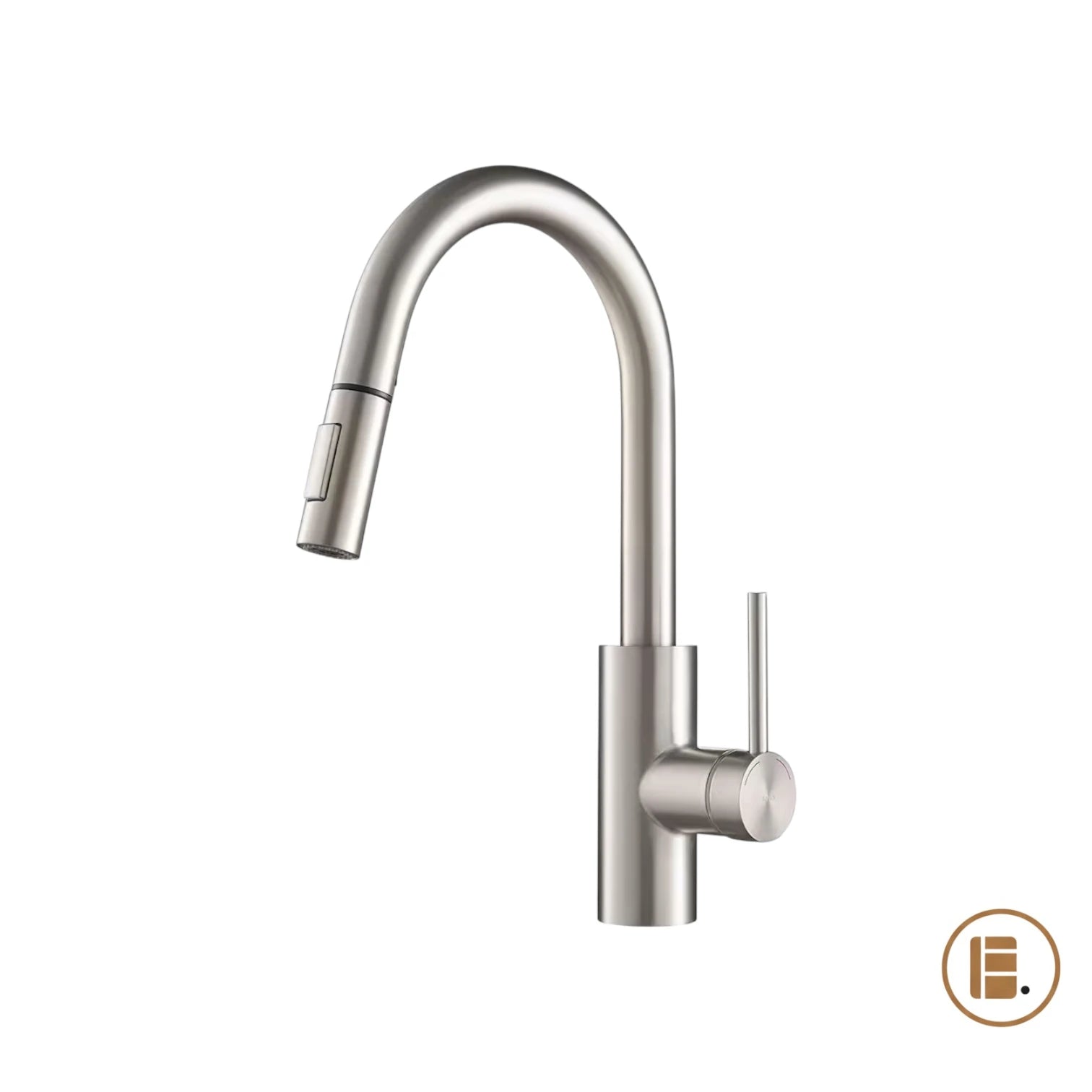 robinet cuisine design durable précision argent MinimalisteLab