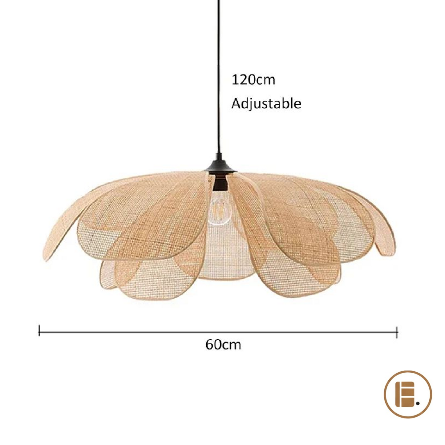 Suspension luminaire | Bohème Artisanale