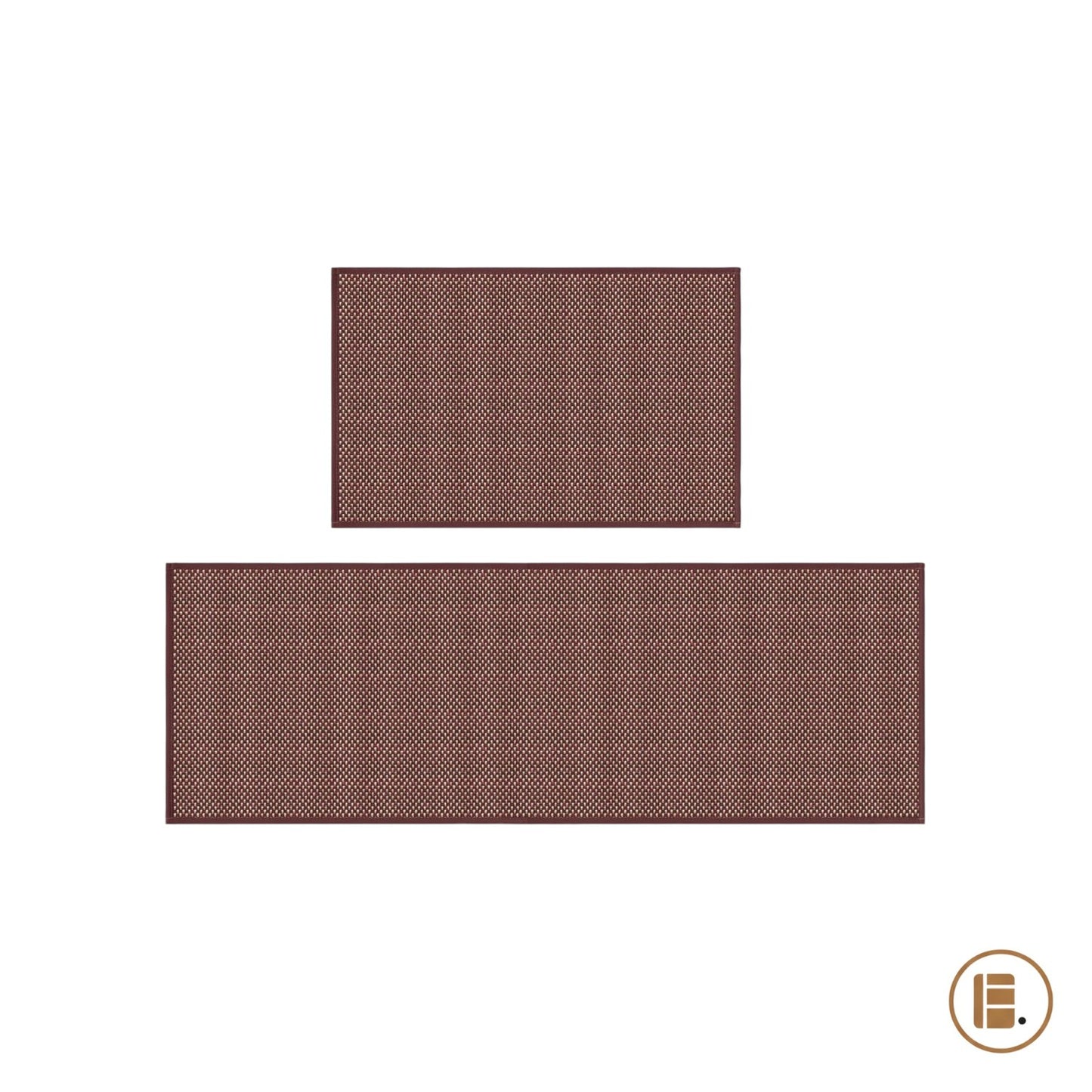 tapis cuisine antidérapant lavable 2 pièces dimensions MinimalisteLab