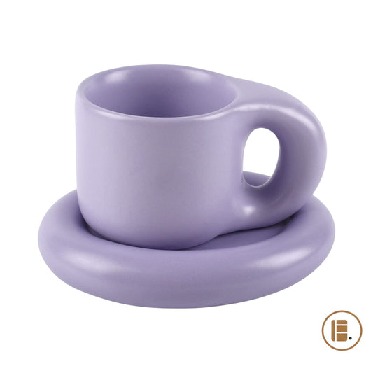 Tasse à café | Crème Mate Céramique - Minimaliste Lab
