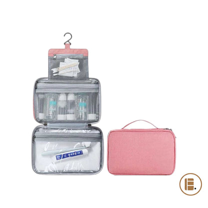 trousse de toilette voyage organisé fermeture éclair MinimalisteLab