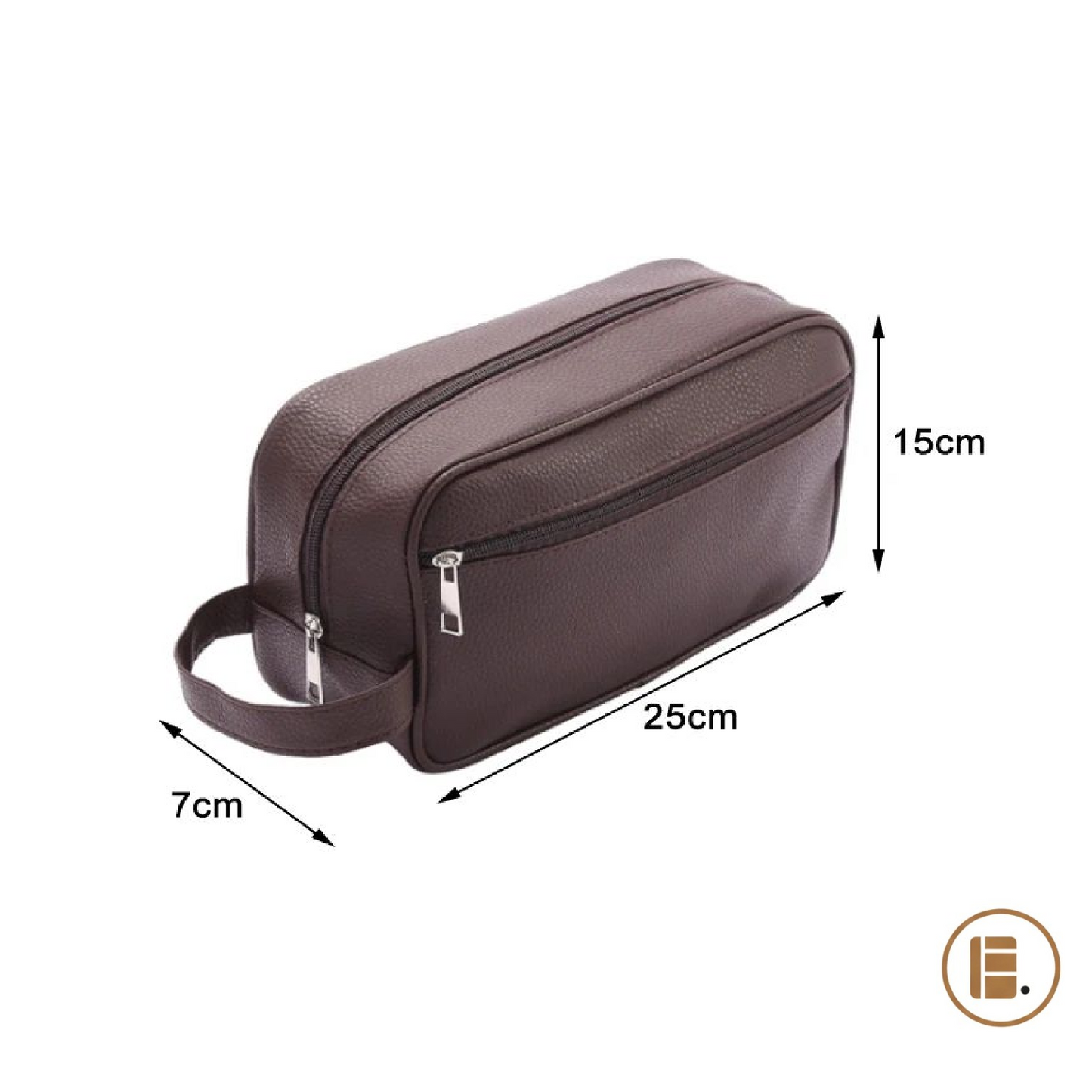 trousse de toilette homme voyage pratique dimensions MinimalisteLab