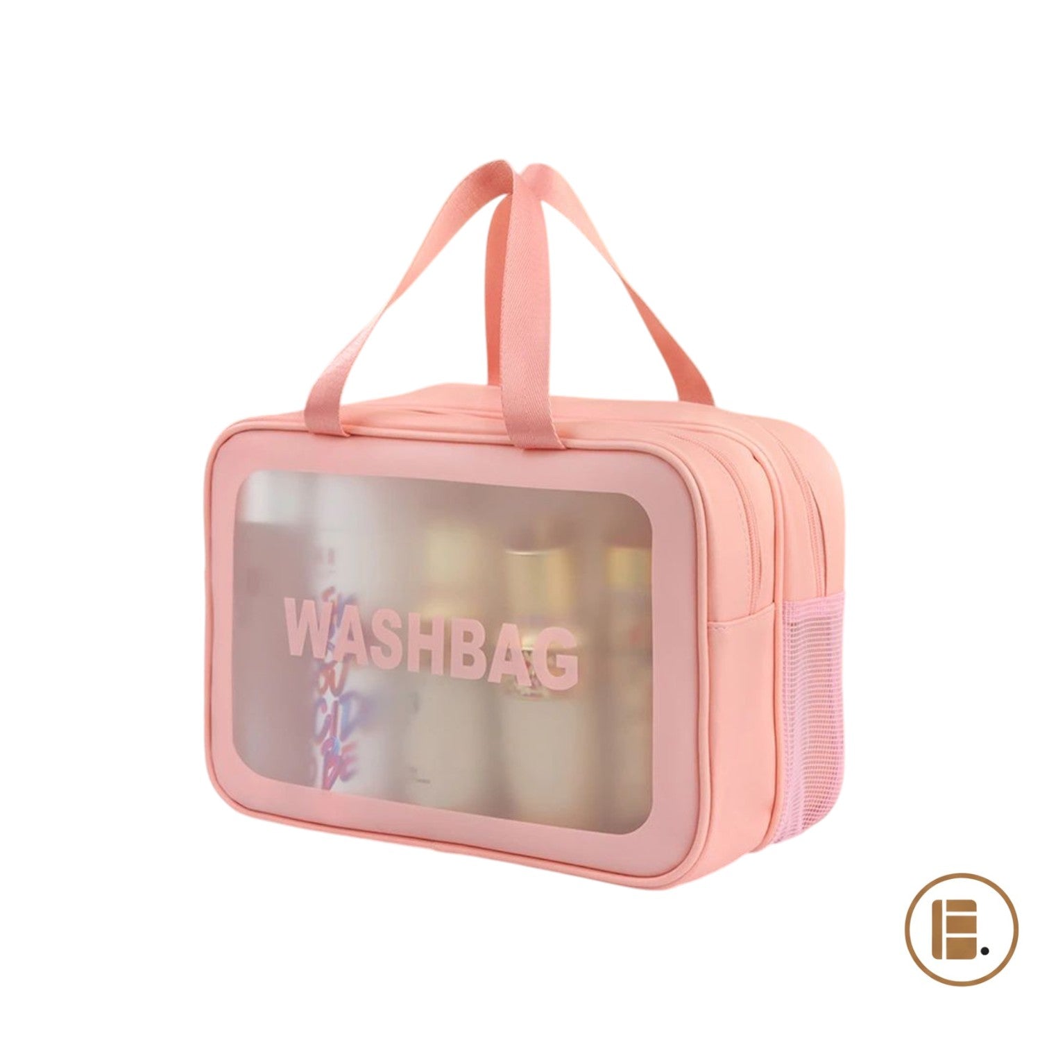 trousse de toilette voyage pratique poches zippées MinimalisteLab